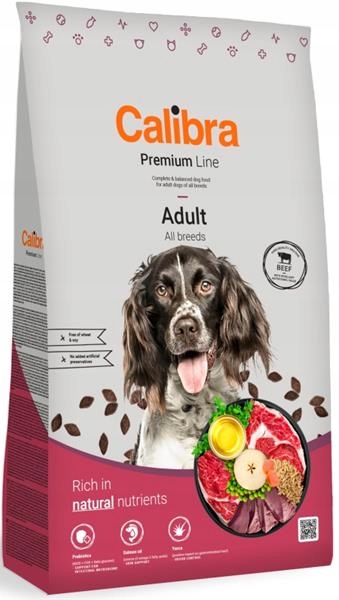Levně Calibra Dog Premium Line Adult Beef 12kg