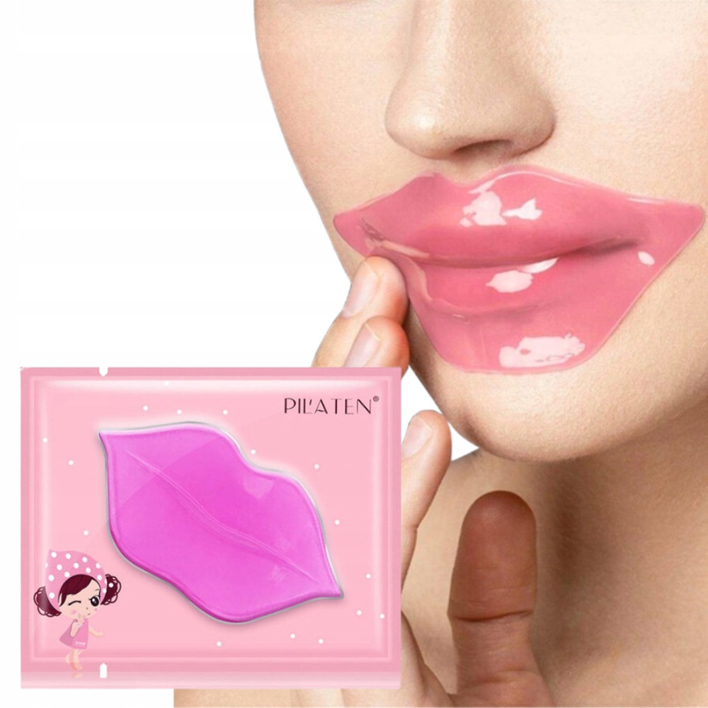 PILATEN MASECZKA KOLAGENOWA NA USTA PŁATKI DO UST MASKA NA USTA TWARZ