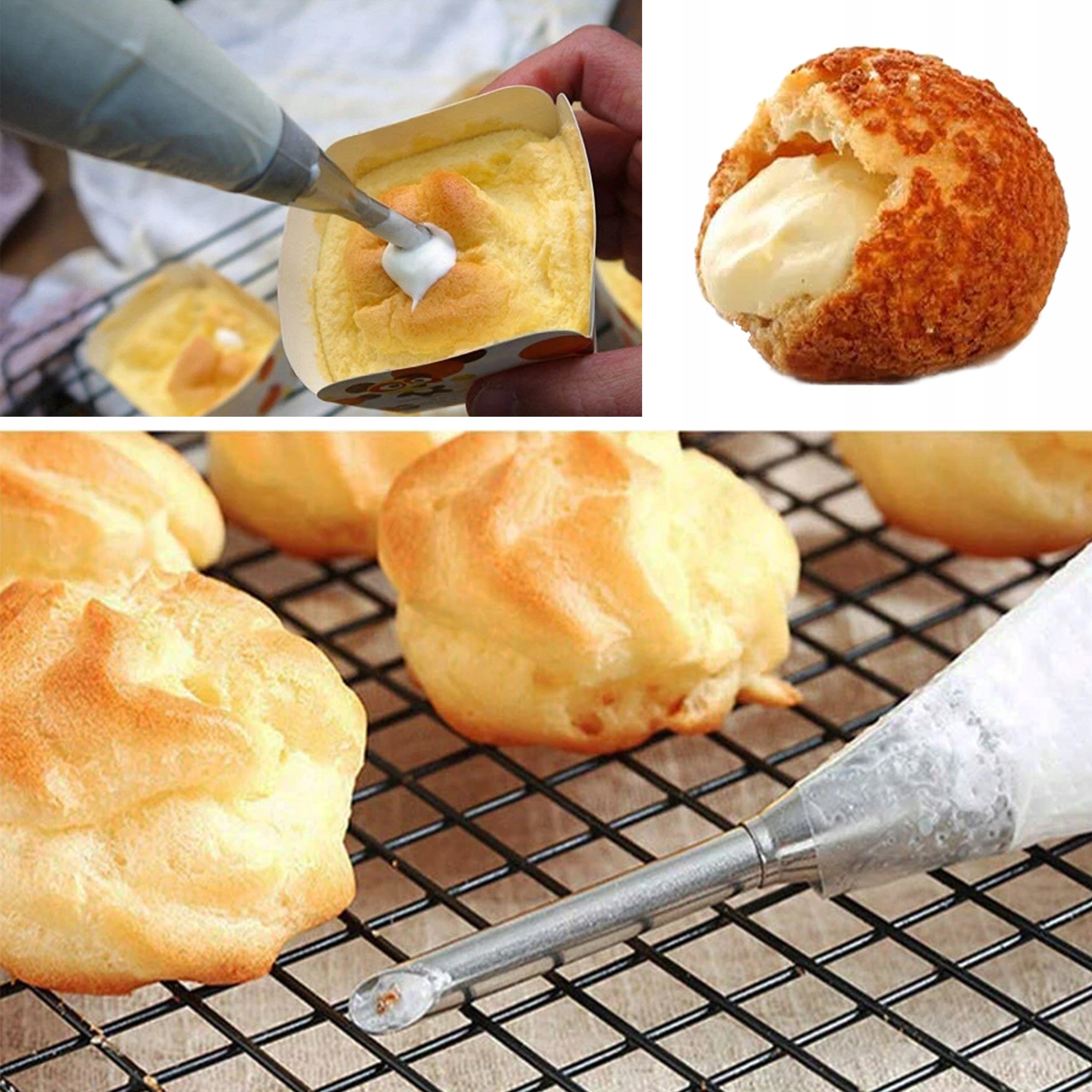 TYLKA SZPRYCA DO NADZIEWANIA PĄCZKÓW DEKORACJI Długość 8.5 cm