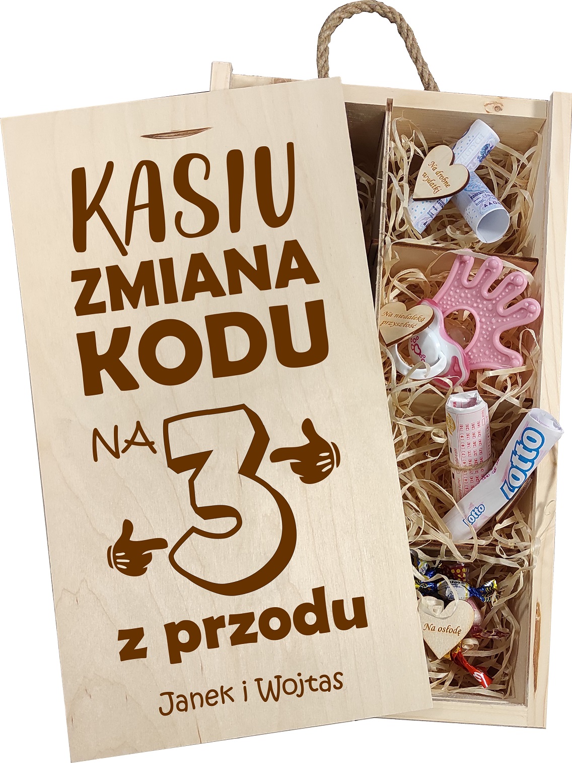 

Skrzynka pudełko urodziny 18 20 30 40 50 60 wino