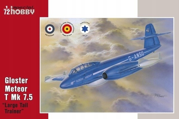 Gloster Meteor T Mk 7.5 "Large Tail Trainer" Special Hobby SH72317 scale 1/