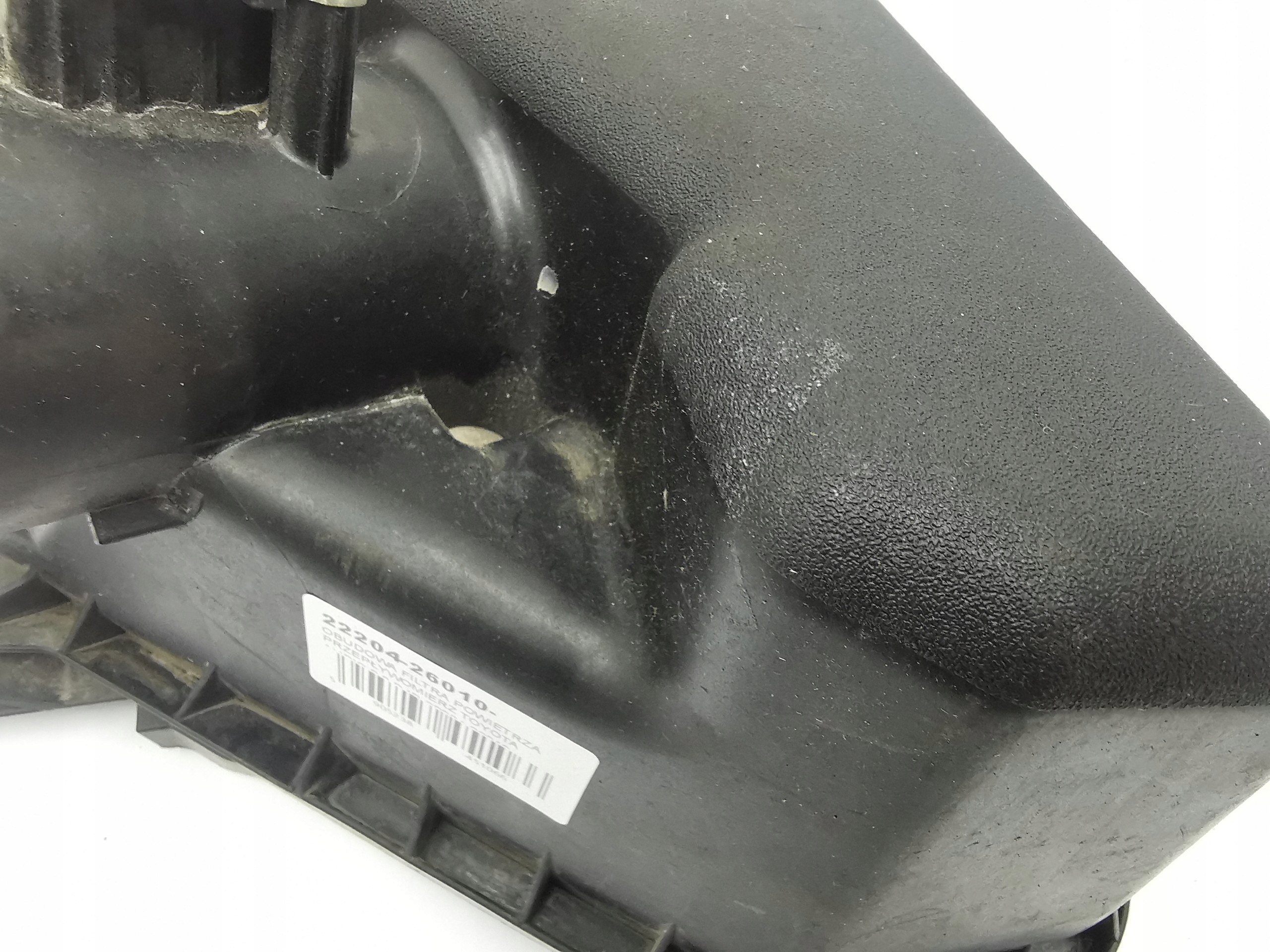 Gehäuse filter luft + Luftmassenmesser TOYOTA AURIS 2.0 D4D 22204-26010