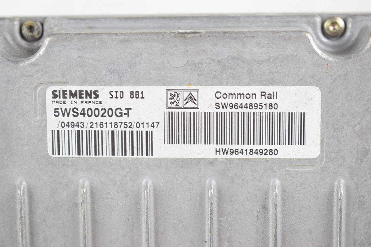 Computer Bedienteil PEUGEOT 9641849280