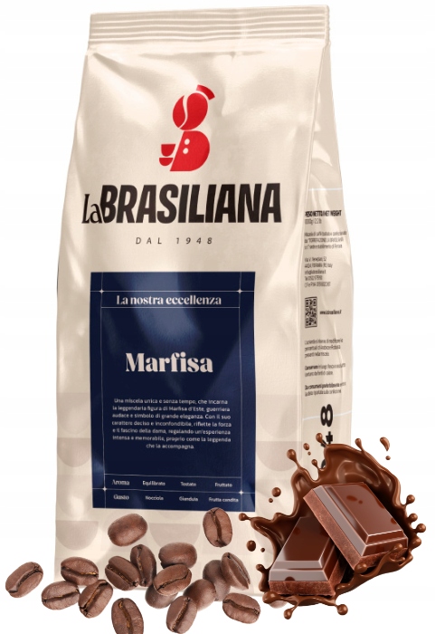 Kawa ziarnista La Brasiliana Marfisa 1kg