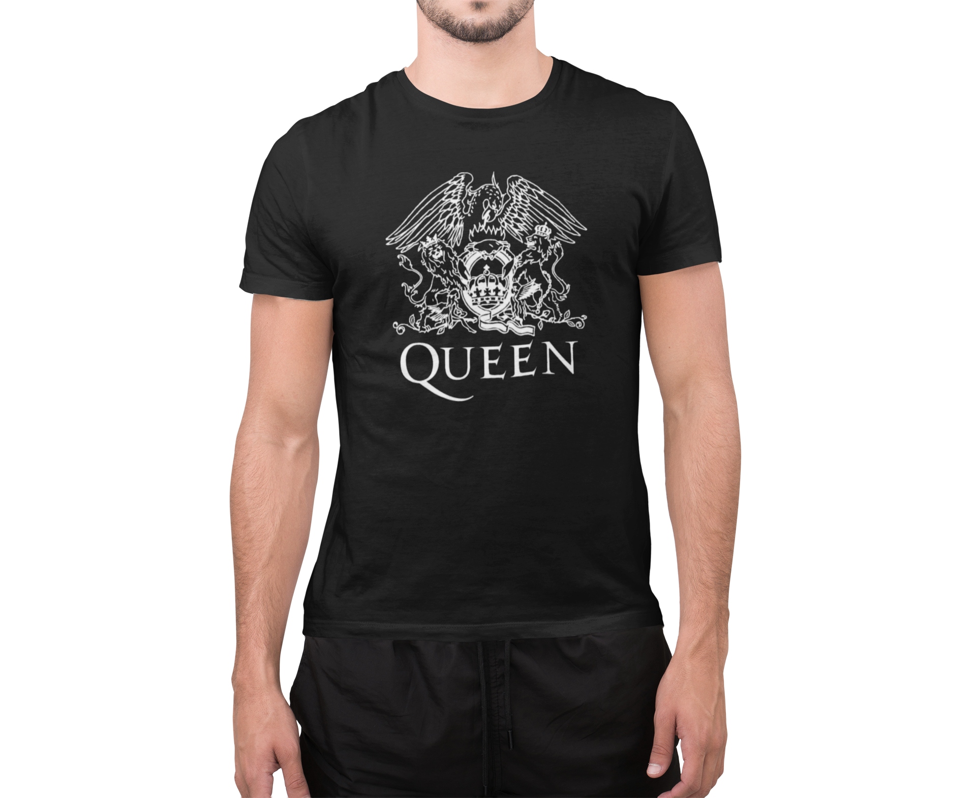 

Koszulka T-shirt Z Nadrukiem Queen Rock M