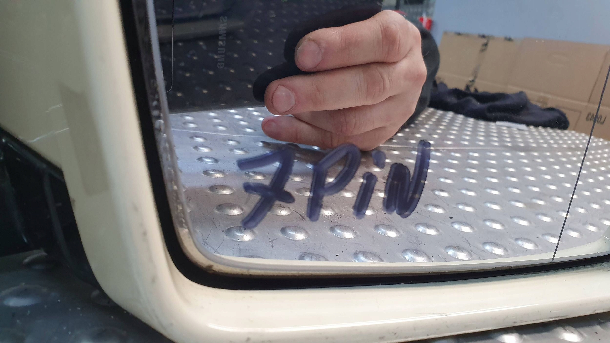 mirror right MERCEDES E-KLASA W212 7 PIN 09