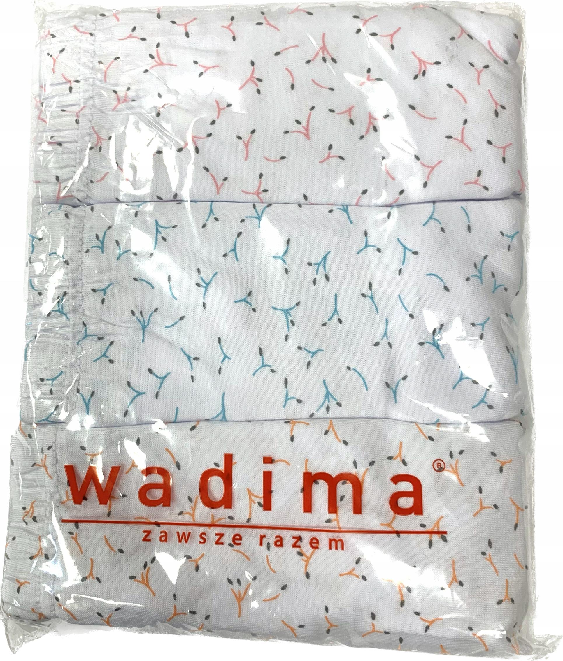 WADIMA HELENA KLASYCZNE MAJTKI BAWEŁNA BIAŁE DROBNY WZÓR ZESTAW 6 SZTUK XL Marka Wadima