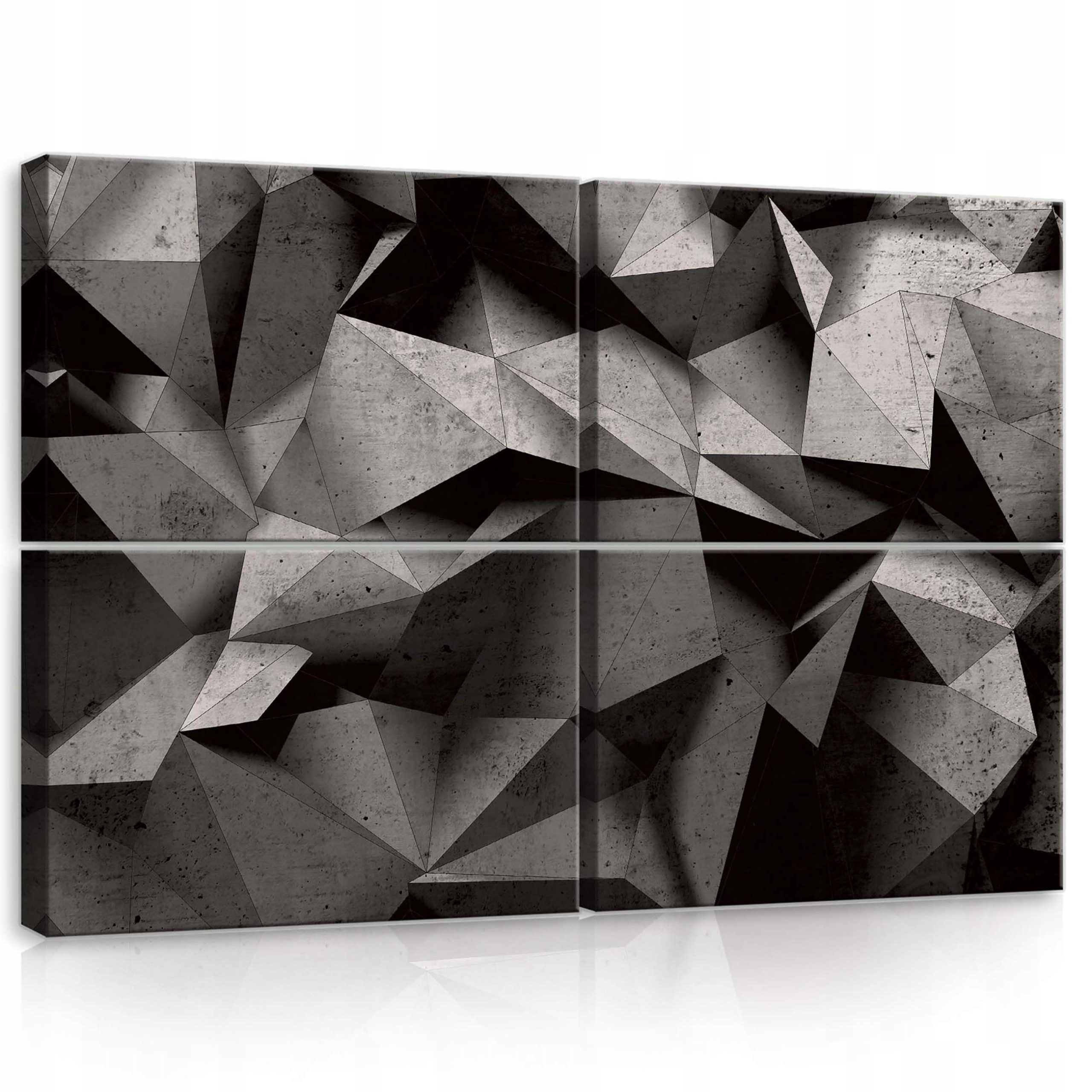 Obraz 120x80 Geometria abstrakcia textúra uhly tváre moderný