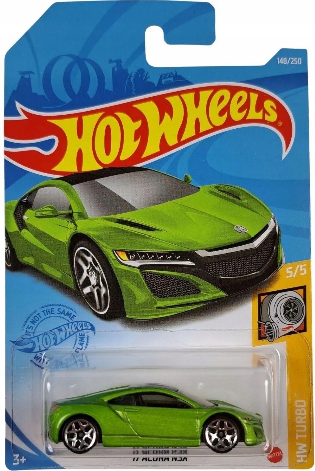 ミニカー Hot Wheels 2017 Acura NSX HW TURBO HOT WHEELS MODEL '17 ACURA NSX HW TURBO 5/5 • Cena, Opinie