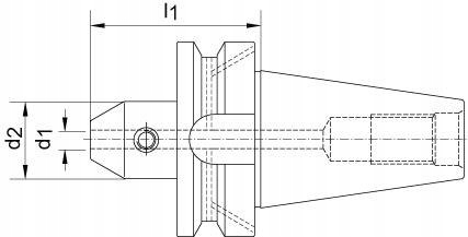 Poglebiacz z czopem prowadzacym HSS, wlk. 2 35mm G Kod producenta 4033591013438
