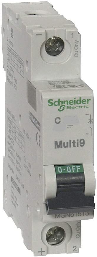 Wyłacznik miniaturowy -1 biegun -charakterystyka C