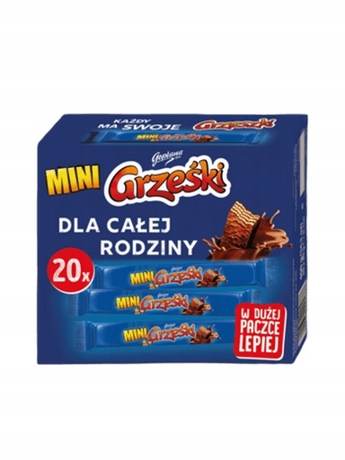Levně 2x Goplana Grześki Mini v čokoládě 400 g