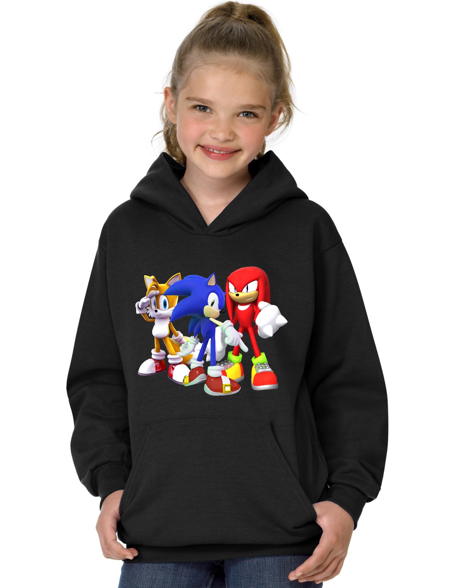 

Sonic Bluza Dziecięca Z Kapturem Dla Dziecka