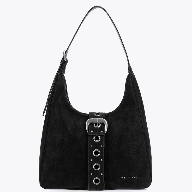 Shopper Kabelka S Ozdobným Páskem Wittchen 103-4Y-505-1 Černá
