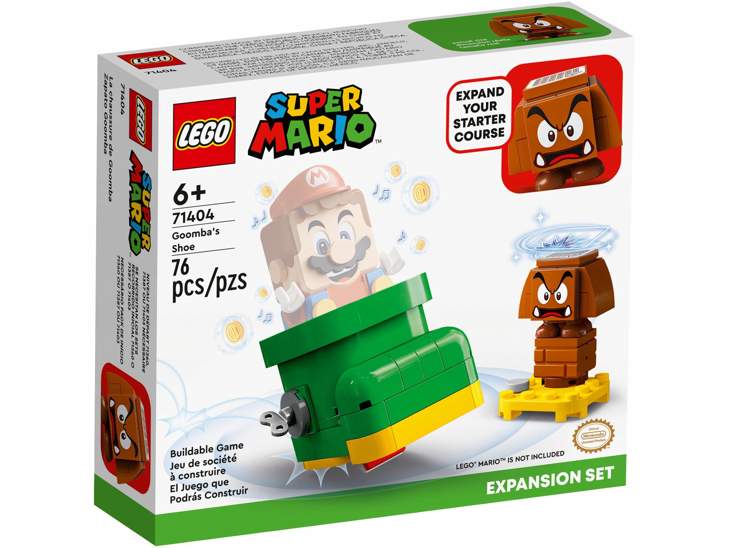LEGO SUPER MARIO 71404 BUT GOOMBY ZESTAW ROZSZERZA Marka LEGO