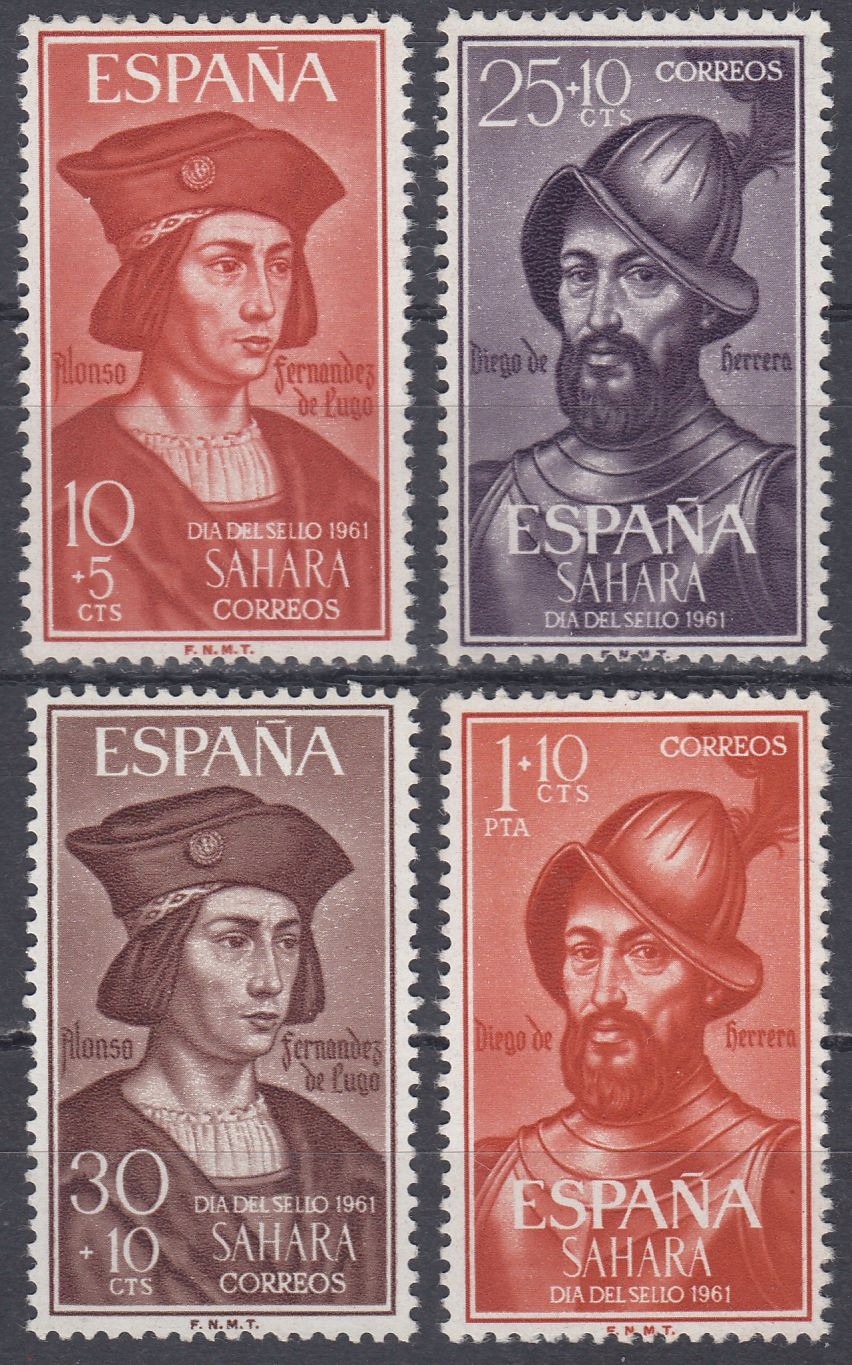 SAHARA ESPANOL - 1961 - Mi 228-231 - POSTACIE xx