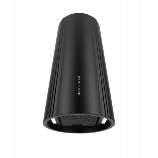 Okap Tuba walec przyscienny vdb Boho Black led rur Model boho blackk czarny