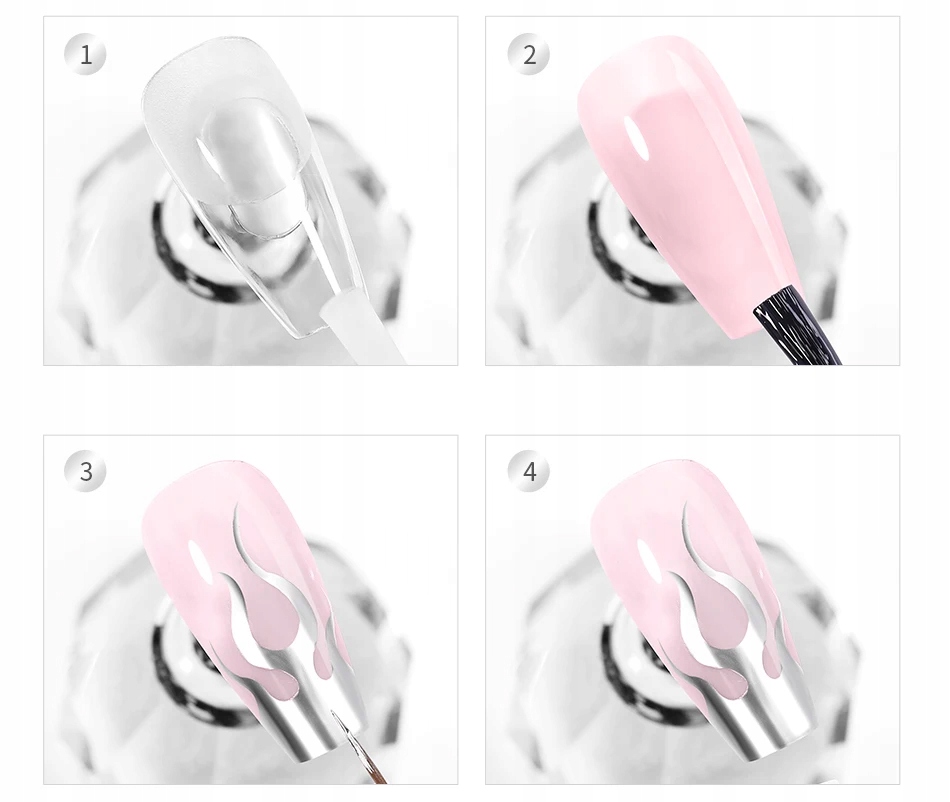 Clavier Srebrny Żel Do Zdobień Paznokci Paint Gel 5ml Silver Pojemność 5 ml