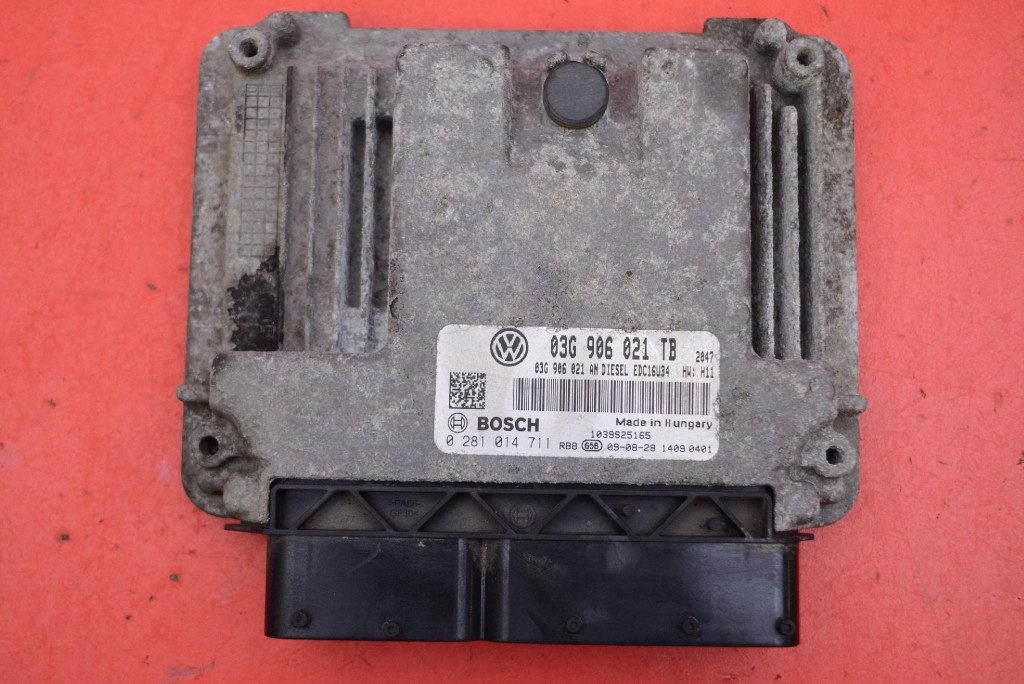 control unit computer of the engine 03G906021TB SKODA OCTAVIA 2 II 1.9 TDI 105 KM