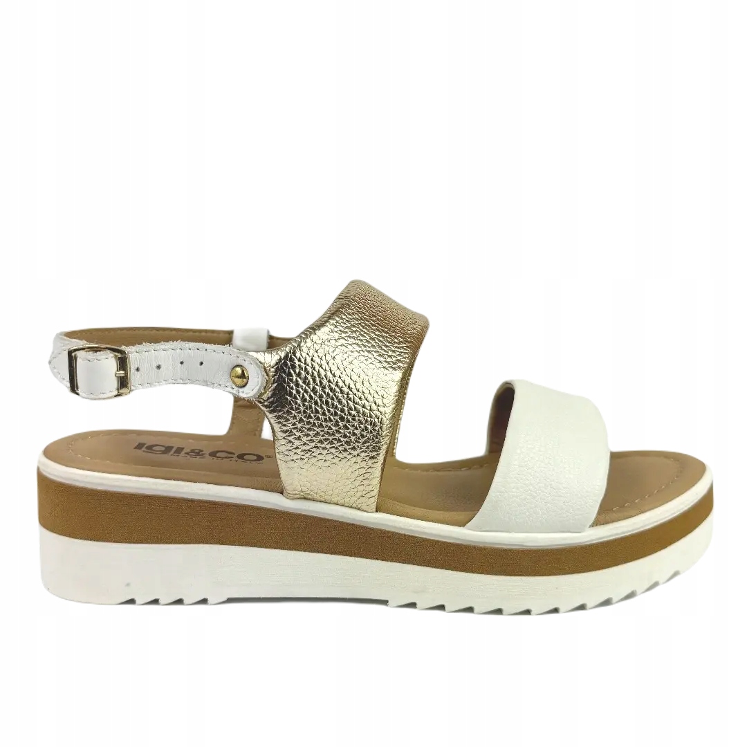 Dámské sandály Igi&Co 3686322 nappa/nappa/bianc 41