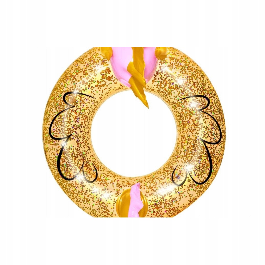 KOŁO DO PŁYWANIA 115CM KONIK BROKAT PLAŻOWE Model Konik morski