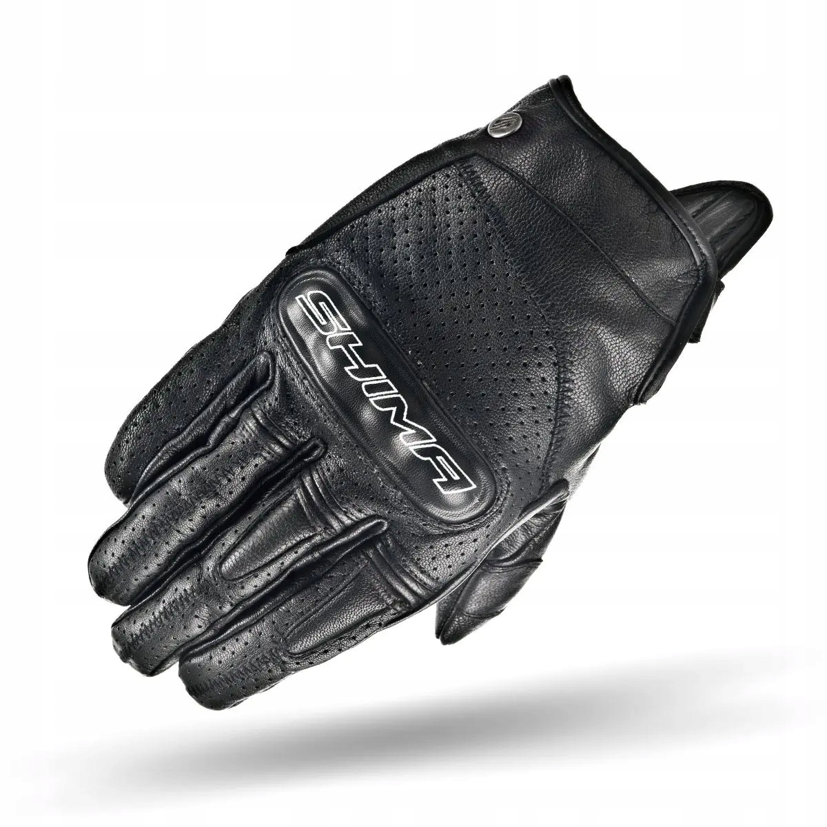 Dámske kožené motocyklové rukavice Shima Caliber Lady Black S