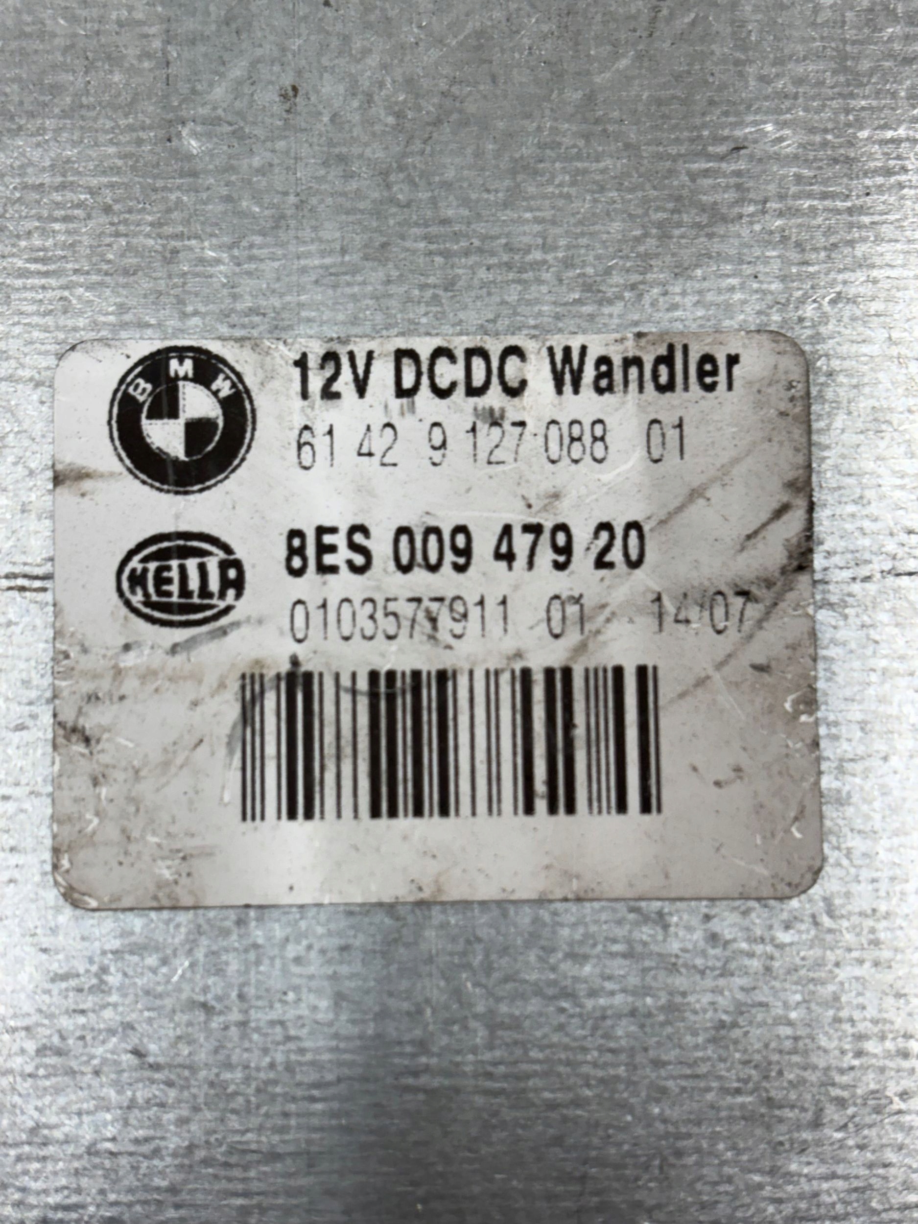 Bedienteil modul BMW 1 E87 6142912708801