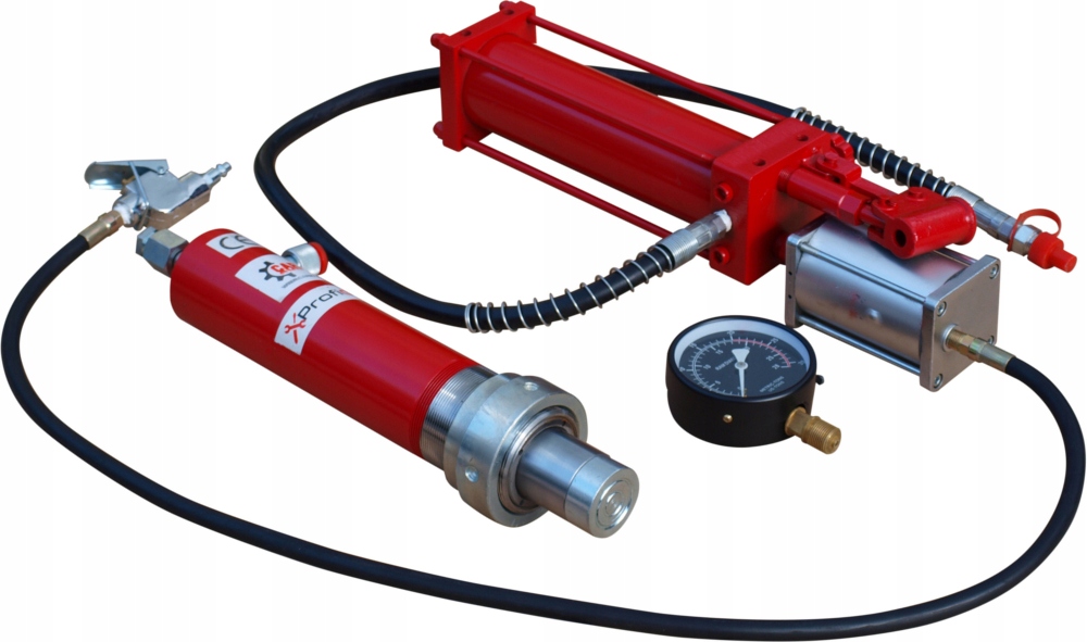 POMPA PNEUMATYCZNA SILOWNIK 20T MANOMETR PRASA EAN 5903815220579