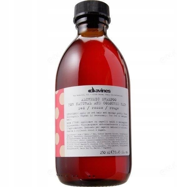 Davines Alchemic Red Šampon zvýrazňující barvu červených vlasů 280 ml