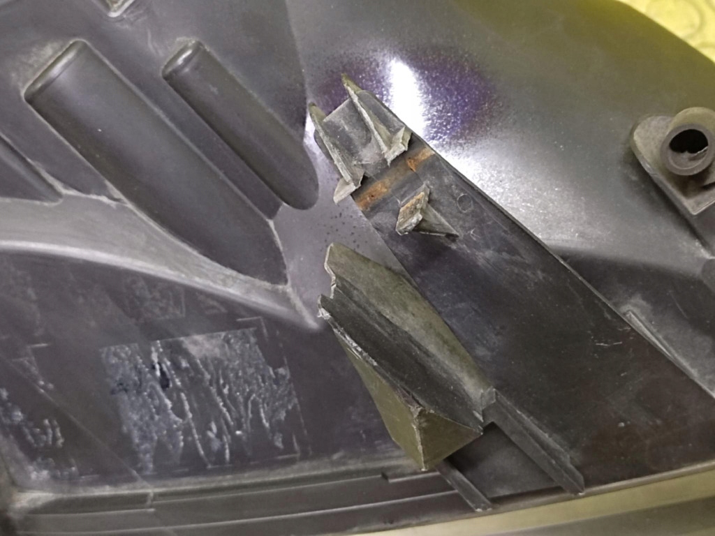 SAAB 9-3 II REFLEKTOR light left front 5DV00829000
