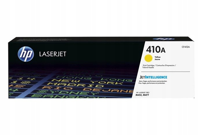 Originální žlutý toner Hp Color LaserJet Pro M377, M452, M477 (410A CF412A)