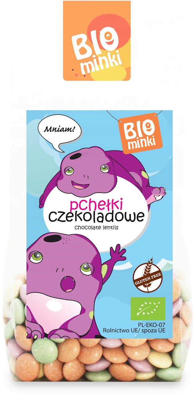 Čokoládové Blechy Bio 100 g Biominki
