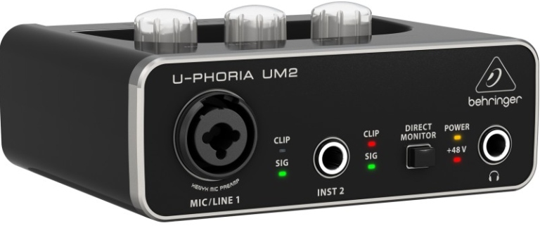 BEHRINGER UM2 INTERFEJS USB AUDIO