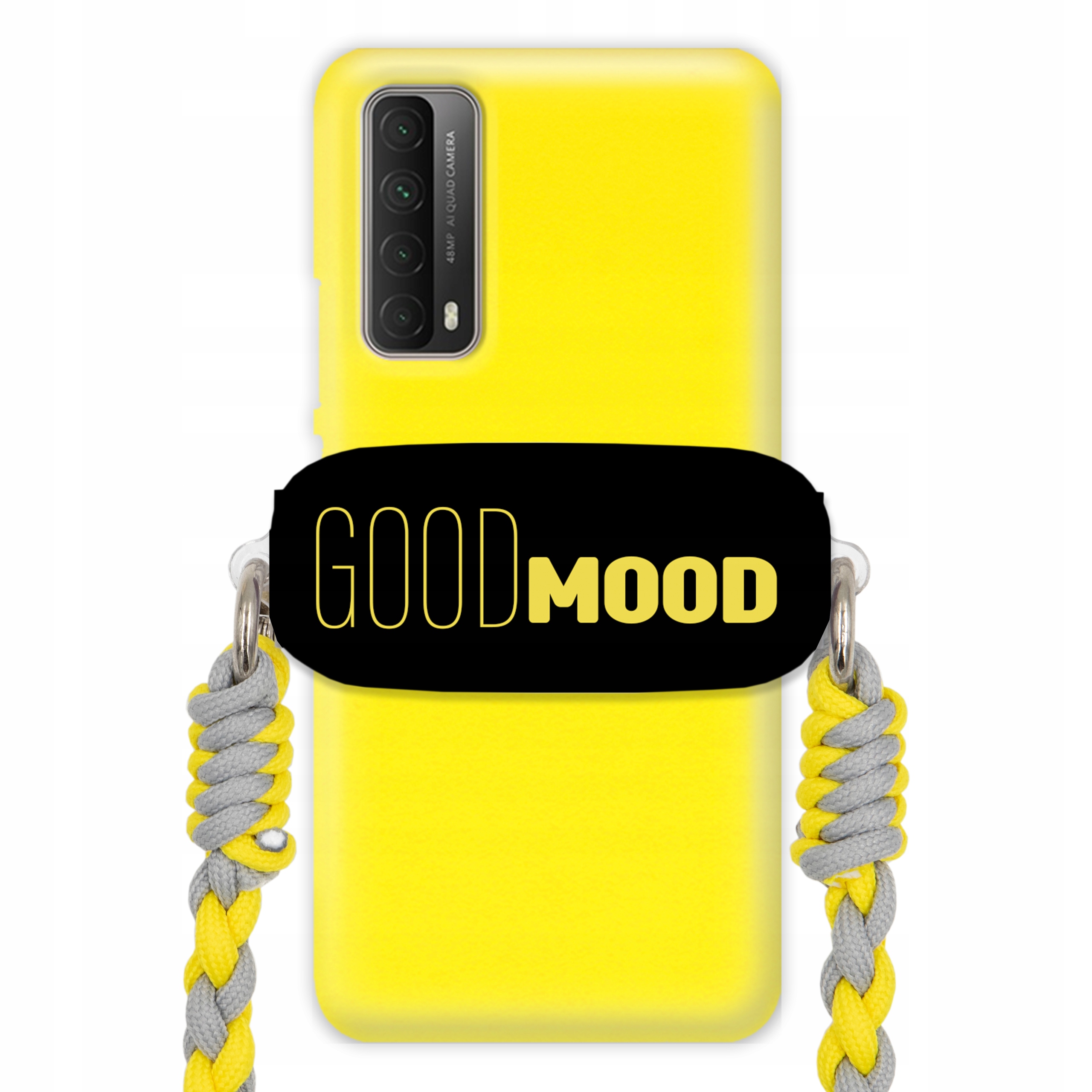 Pouzdro Pro Samsung A90 5G Matné Držák s vodítkem Citáty Nápisy Happy Vzory