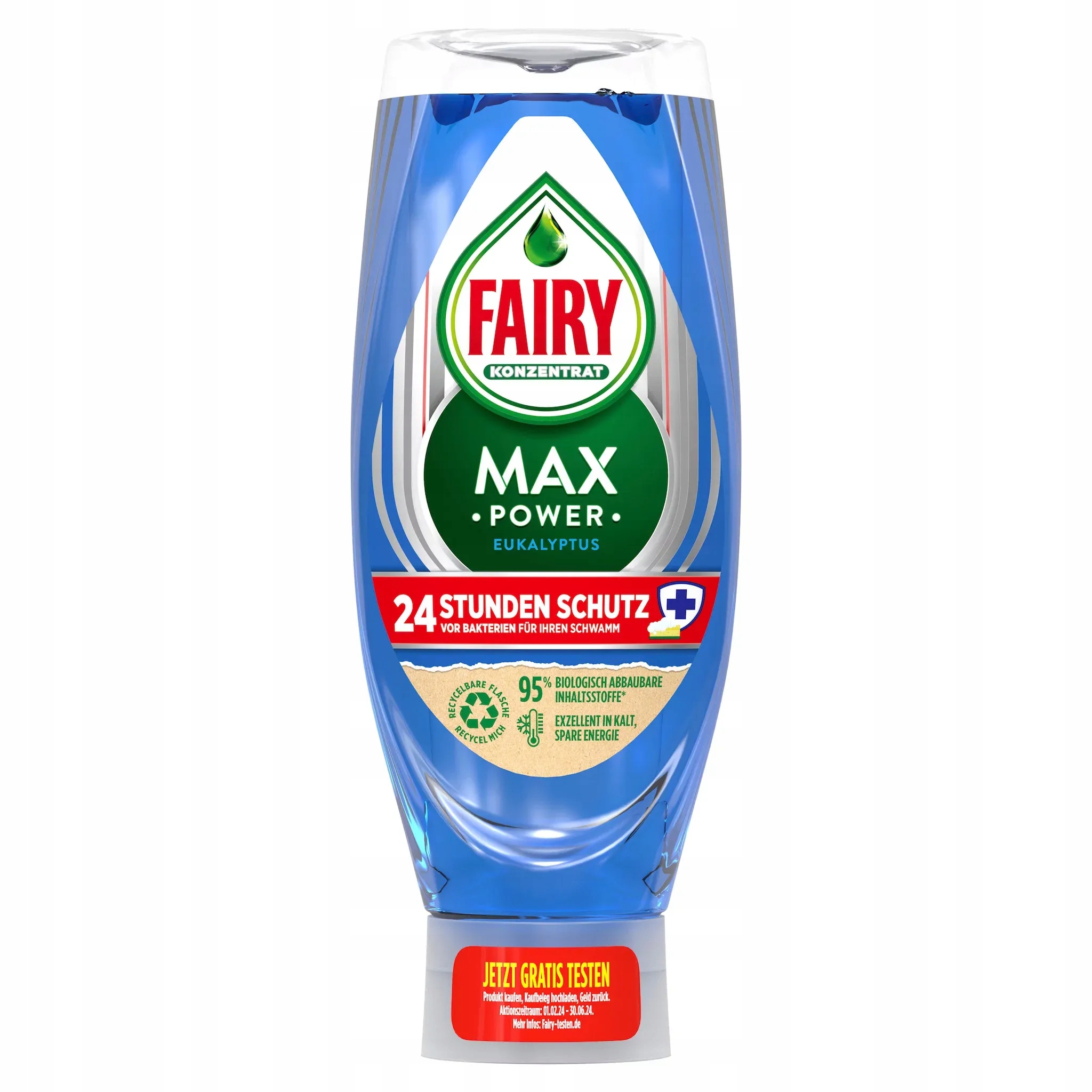 Levně Fairy koncentrát na nádobí Max Power eukalyptus 545 ml