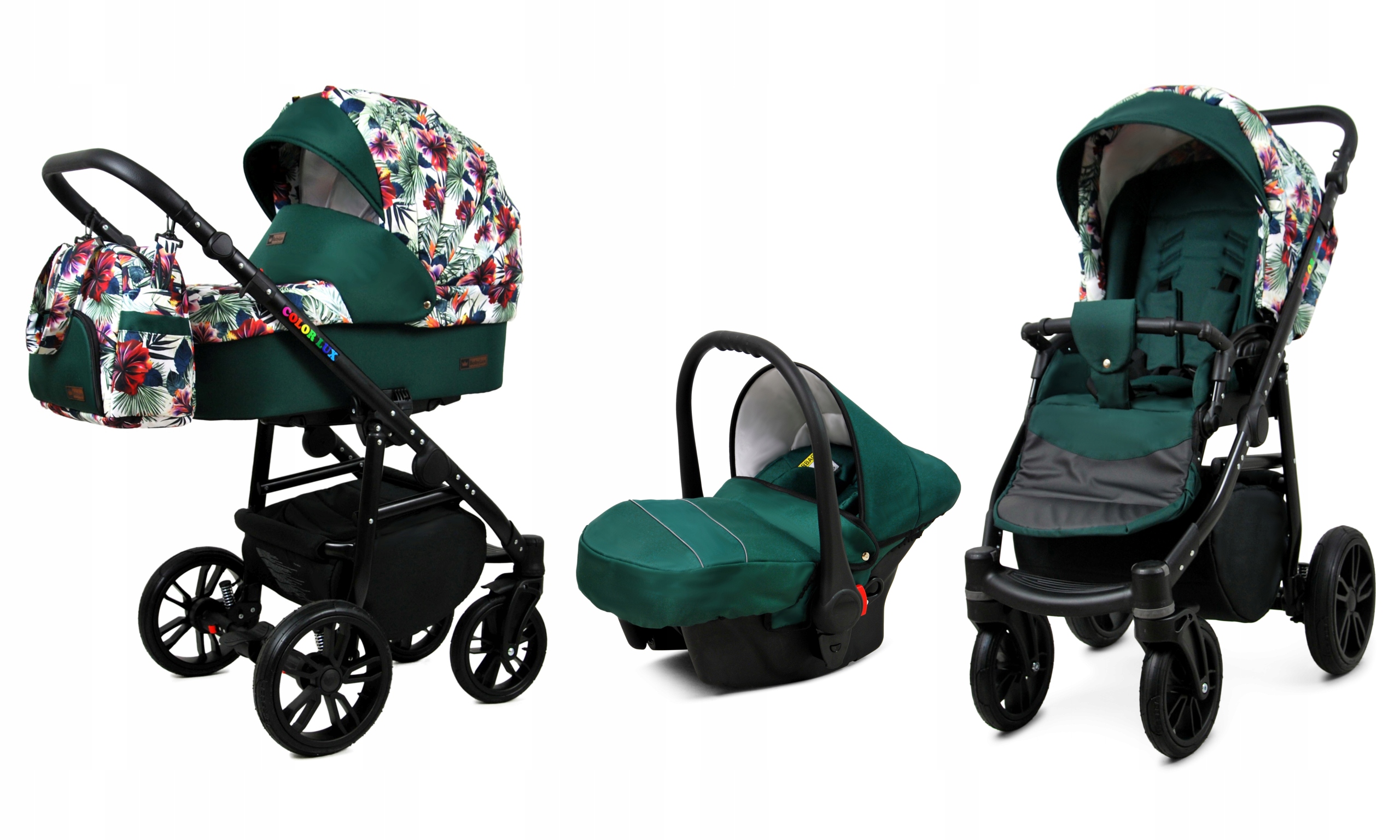 

Wózek Dziecięcy 3w1 Colorlux Głęboki Spacer Fotel