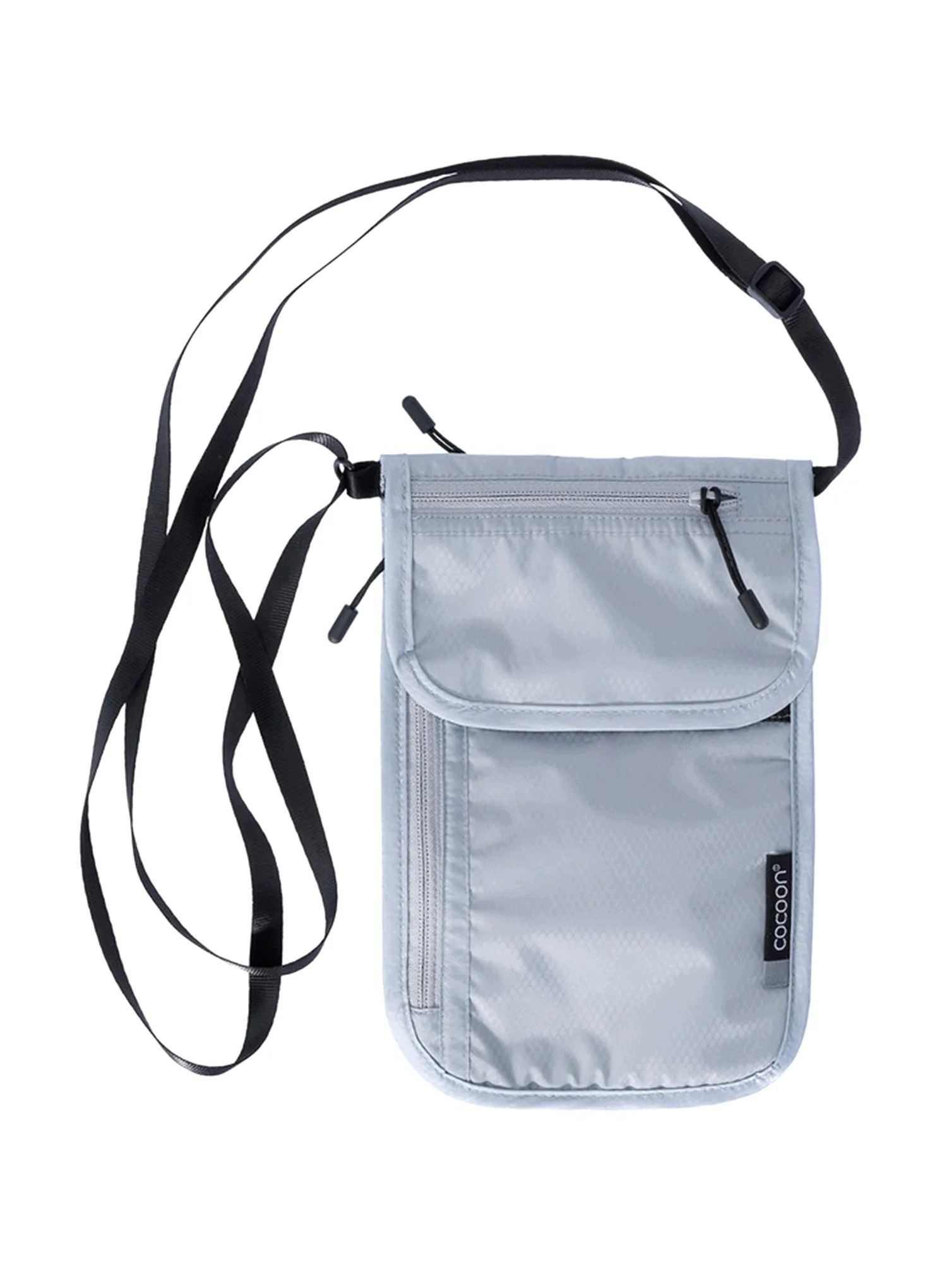 Kapsička Cocoon Travel Neck Wallet starověká šedá