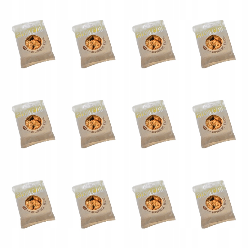 Oskroba Ciasteczka Słoneczne ze słonecznikiem i orzeszkami 220g X12