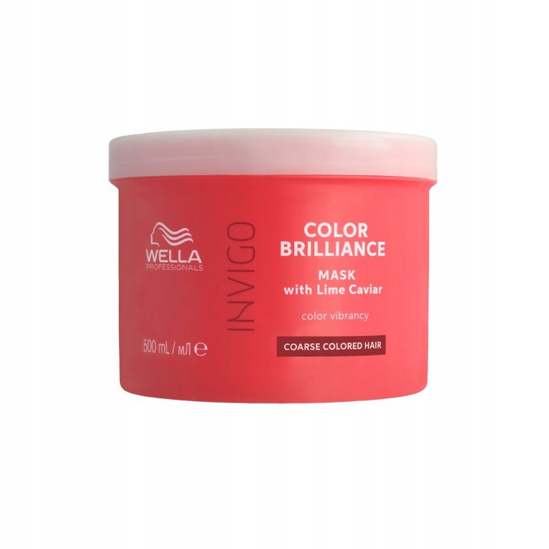 Vyživující maska Wella Invigo Color Brilliance pro barvené vlasy, husté vlasy