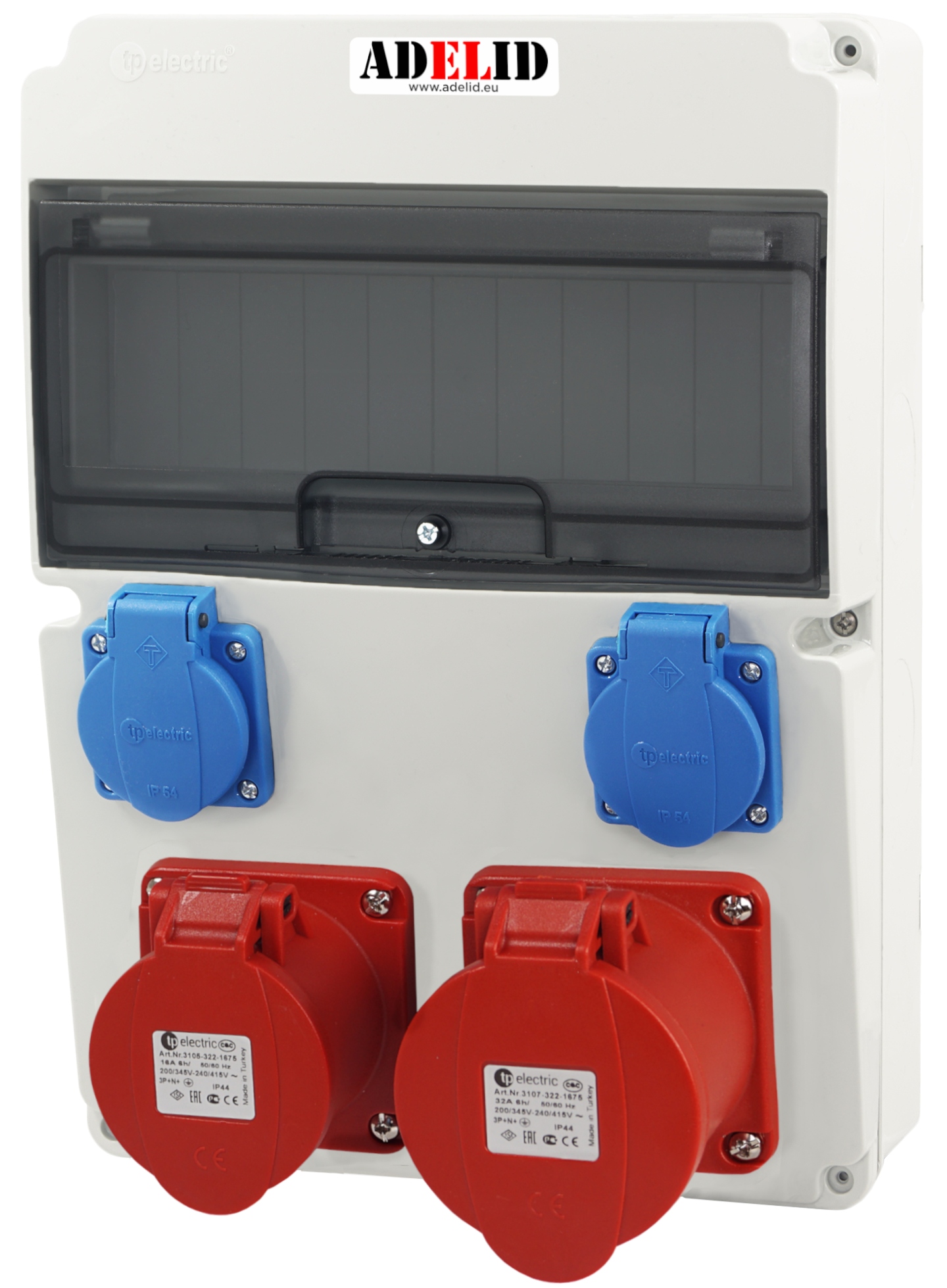 

Rozdzielnica Rozdzielnia Budowlana 32A 16A 4P 230V