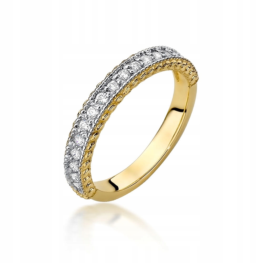 

Pierścionek Złoty Z Brylantami 0,24ct