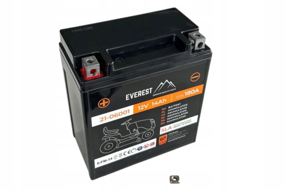 Akumulátor traktora Mtd Husqvarna gélový 12V 14Ah