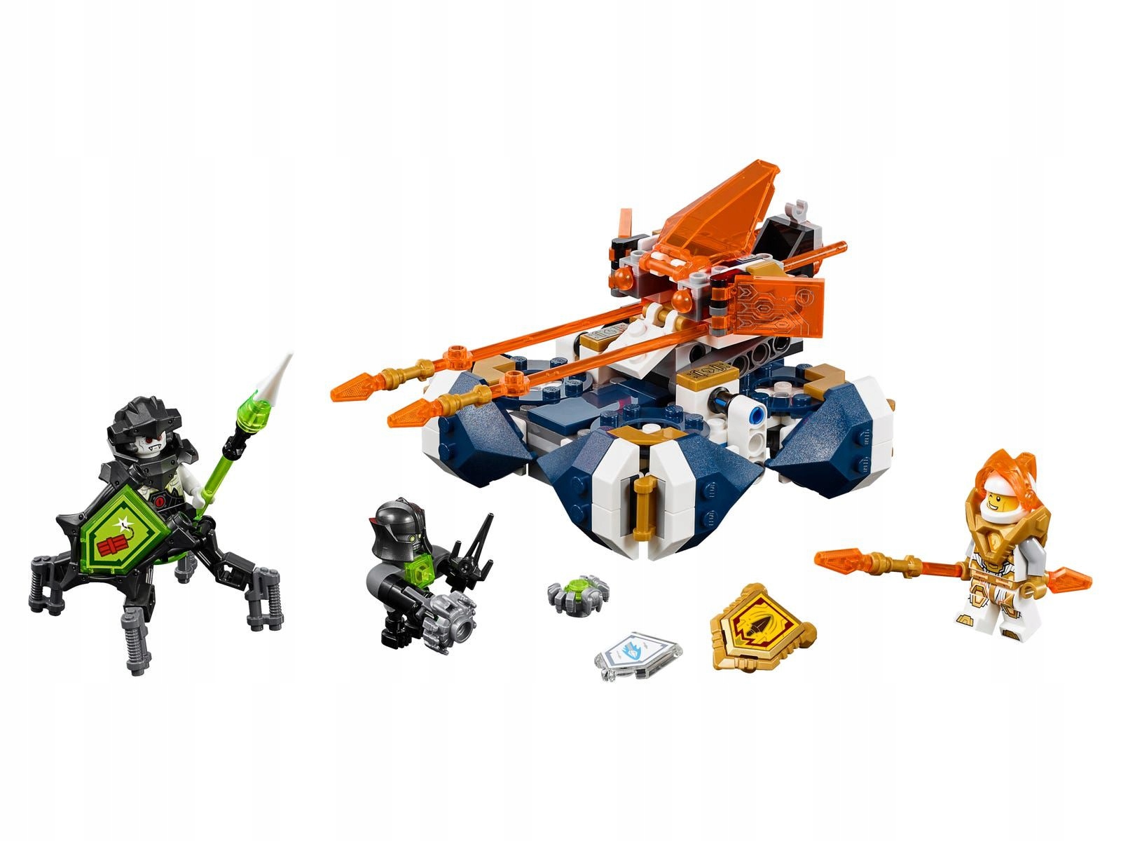 LEGO 72001 Nexo Knights Bojowy poduszkowiec Lancea EAN (GTIN) 5702016096798