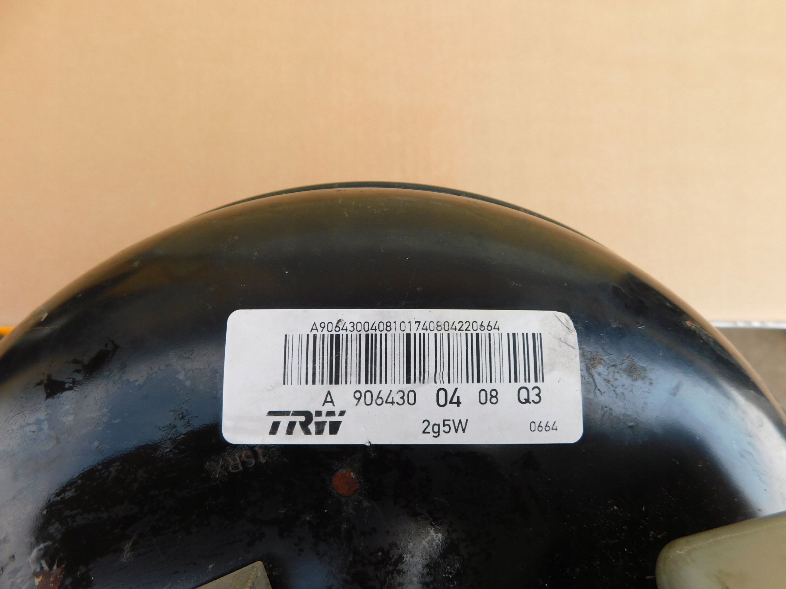 Servofreno servo TRW Mercedes Sprinter 906 Crafter A9064300408 Q3 OEM