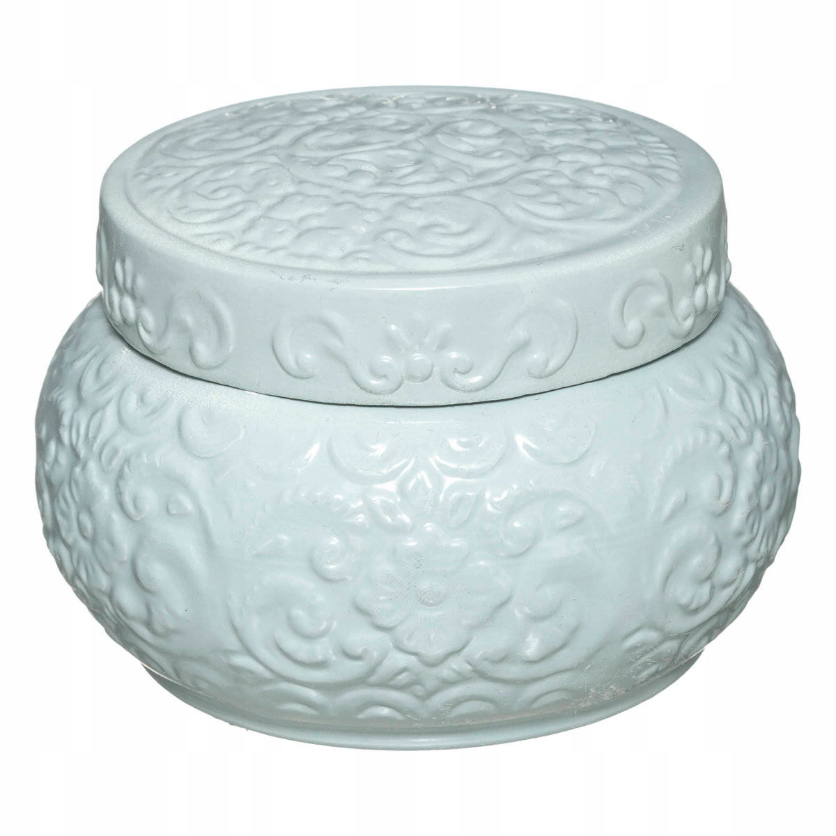 

Świeca z wosku niebieska Ceramiczny pojemnik 200 g