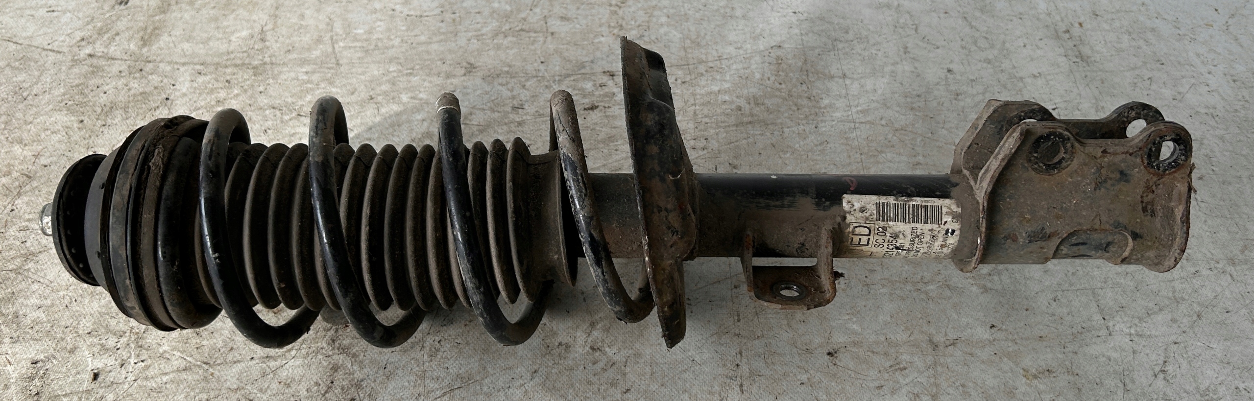 shock absorber spring right front OPEL CORSA D