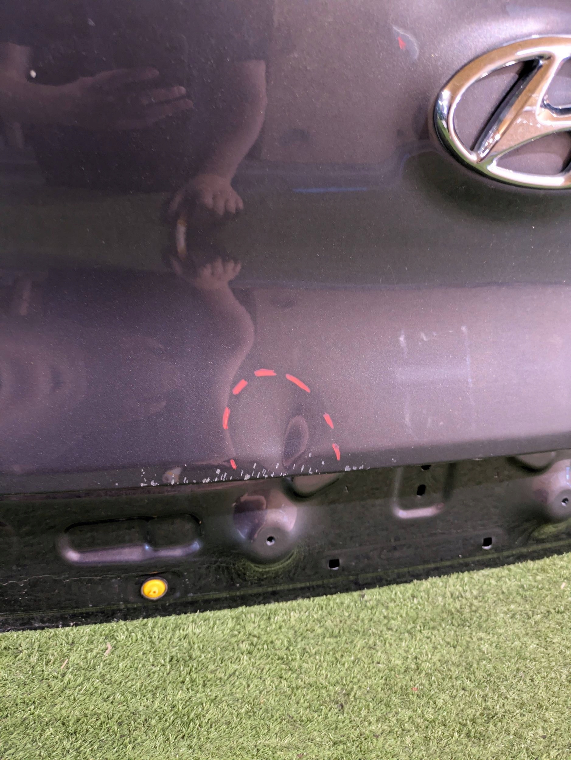 boot doors rear part boot HYUNDAI TUCSON III LIFT 18- NR.296