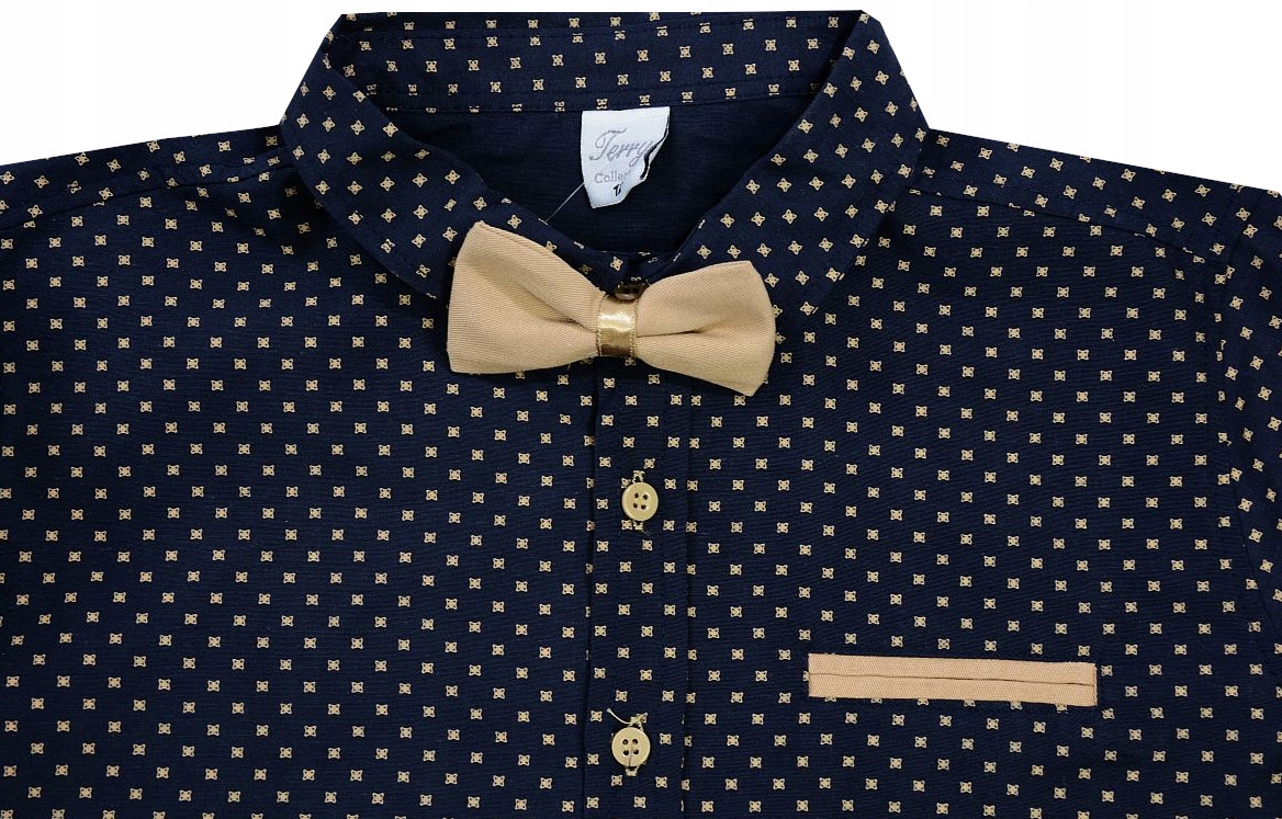 GARNITUR ELEGANCKI koszula komplet 4-części 11 J4L Marka Inna marka