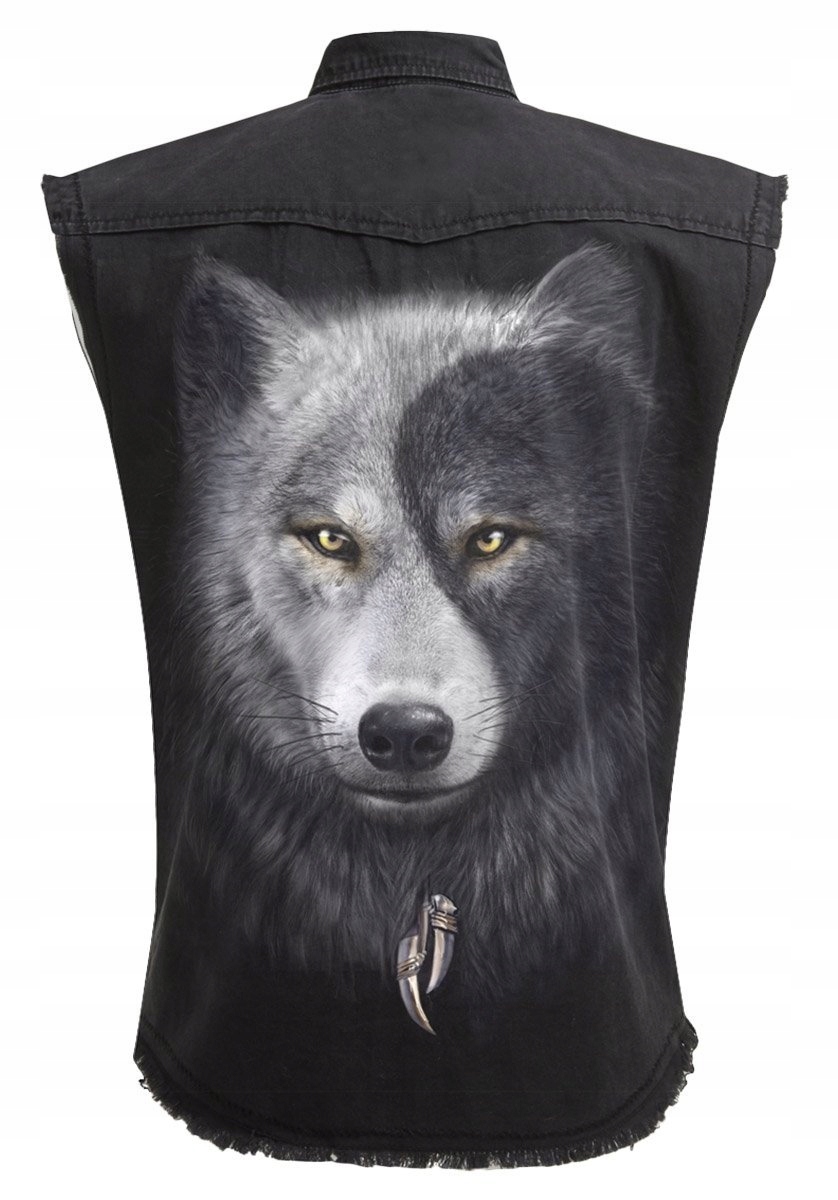 Wolf Chi Džínová vesta bez rukávů Spiral 2XL
