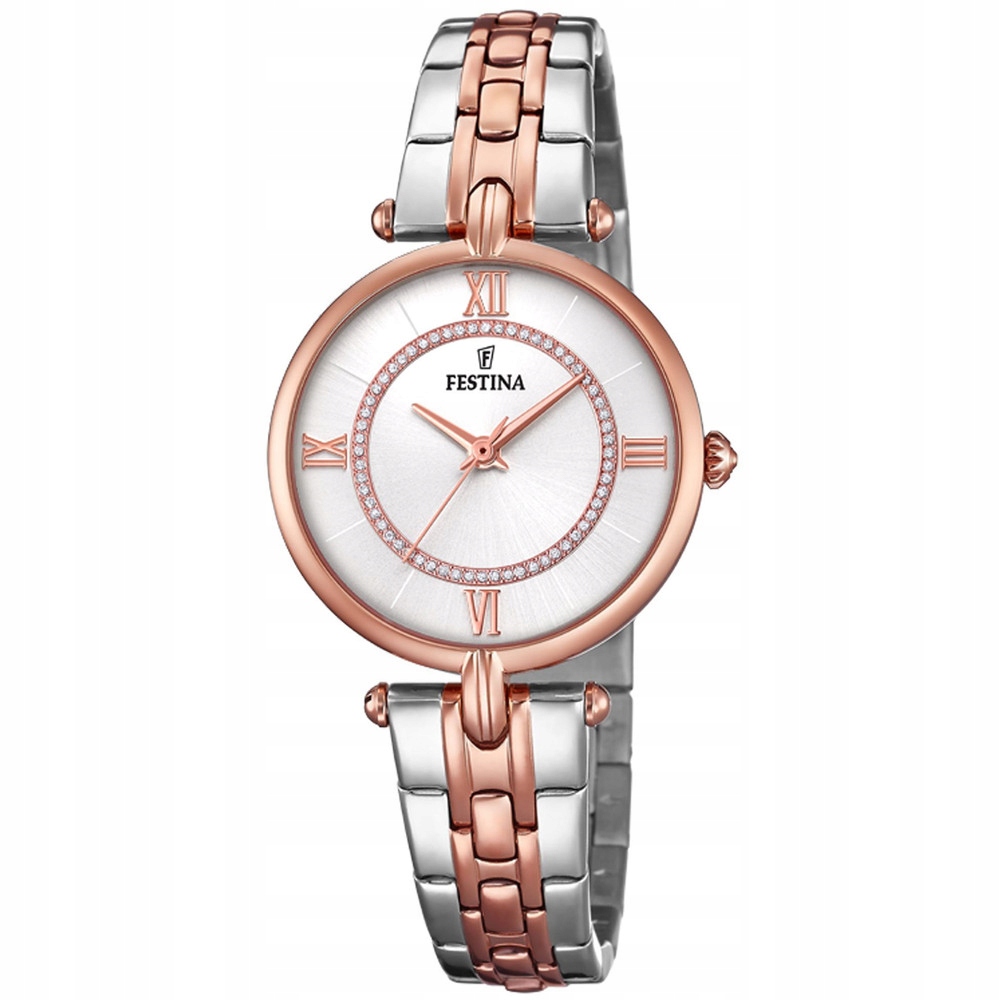 Dámské hodinky Festina F20316-2 Zirkony stříbrné